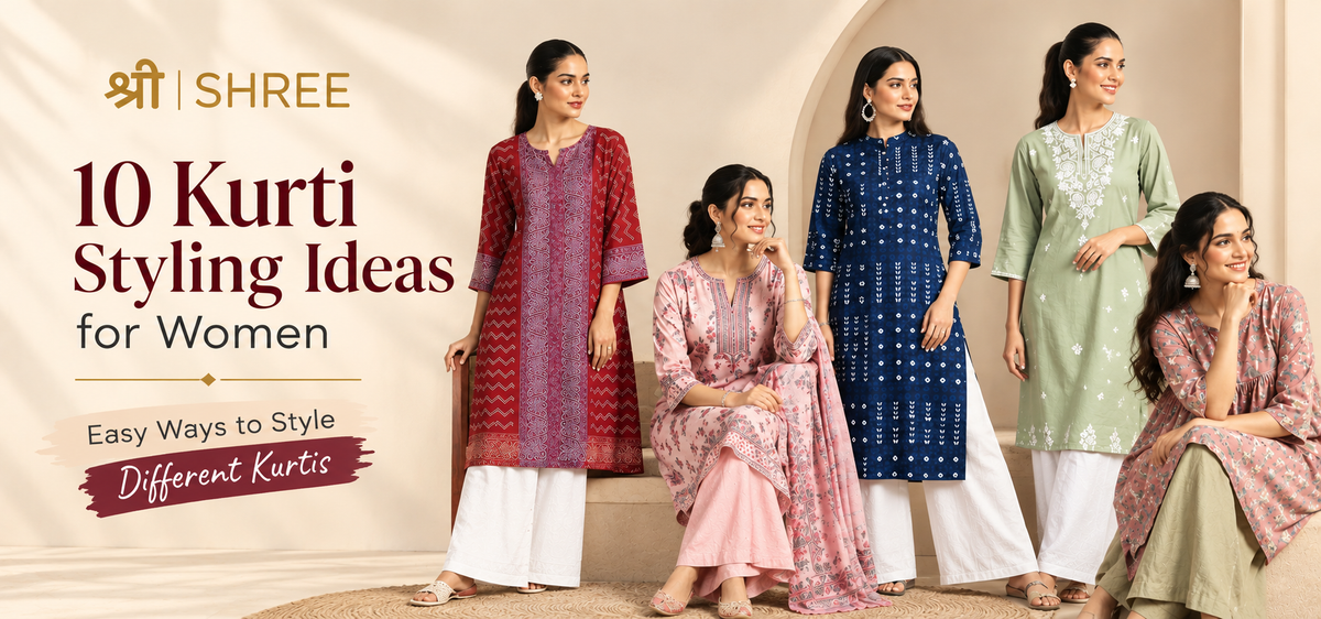 10. Style a Designer Kurti for a Statement Look