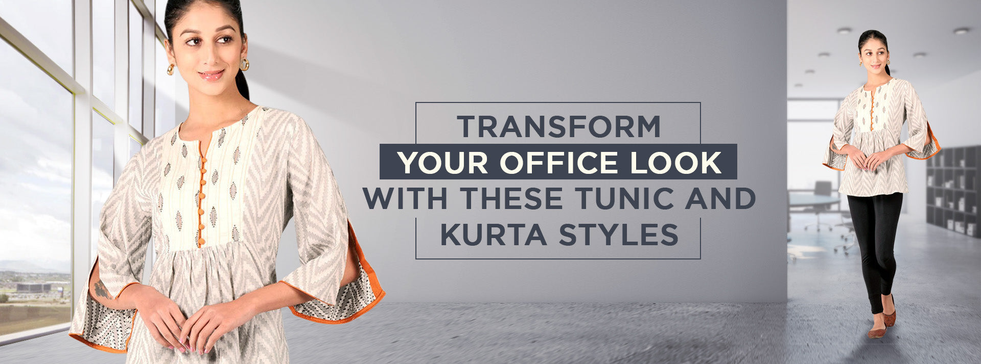 Transform Your Office Look with these Tunic and Kurta Styles.