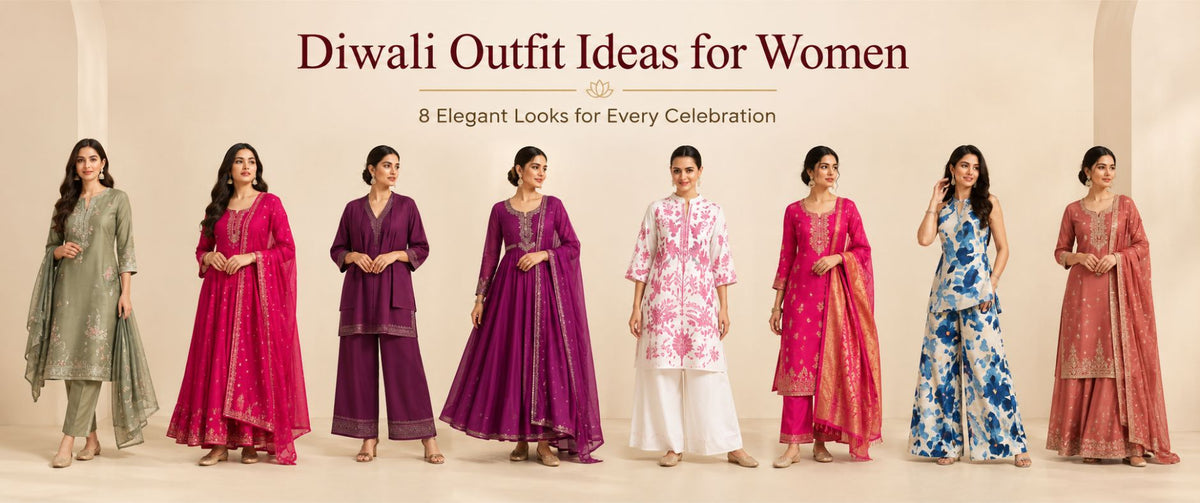 Diwali Outfit Ideas for Women: Elegant Ethnic Looks for Every Celebration