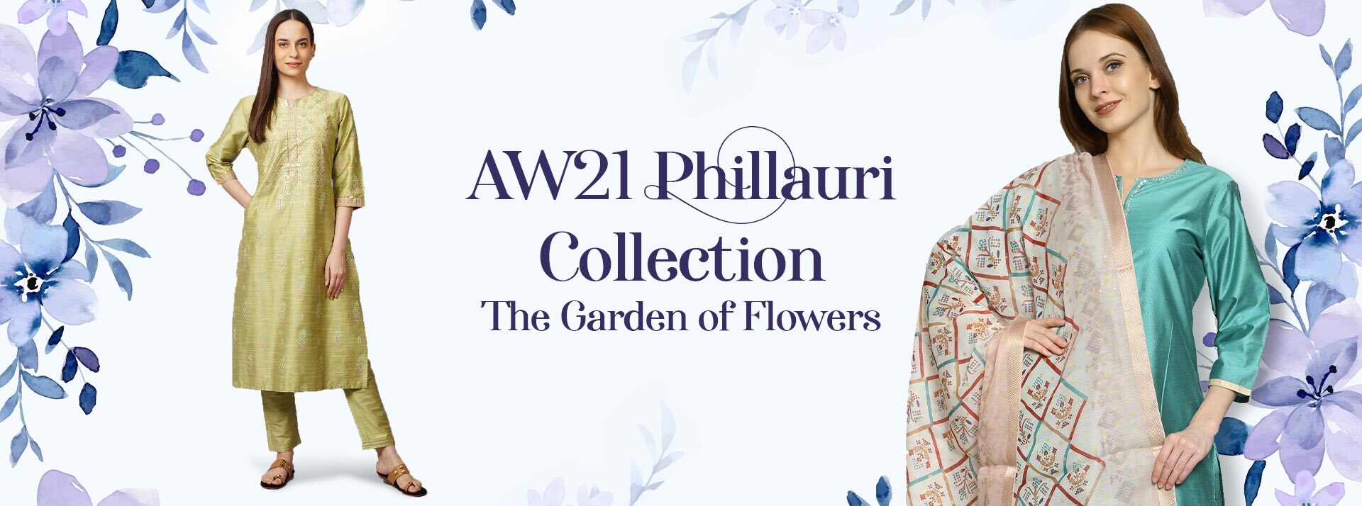 AW21 Philauri Collection- The Garden of Flowers.
