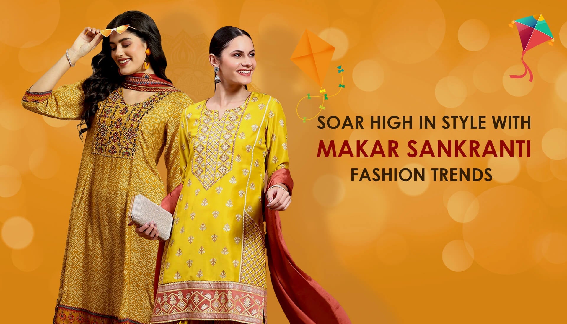 Soar High In Style With Makar Sankranti Fashion Trends.