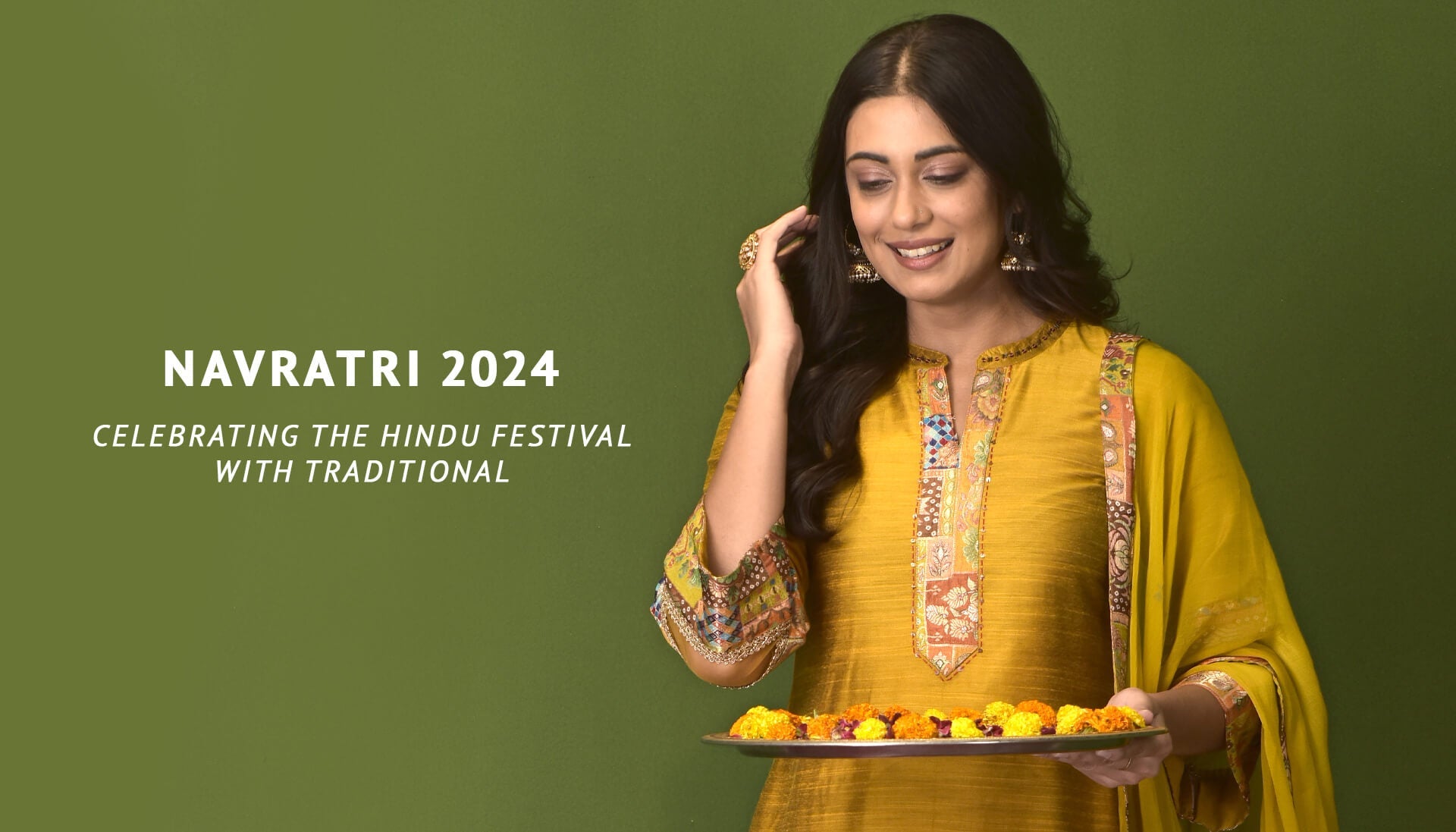 Navratri 2024: Celebrating The Hindu Festival With Traditional.