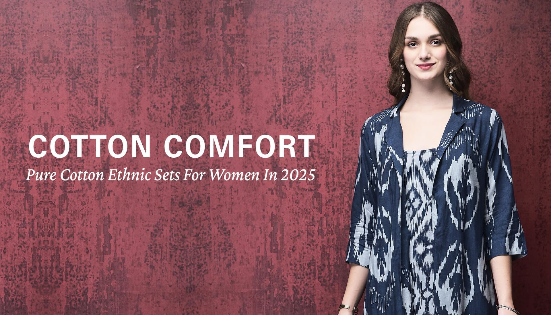 Cotton Comfort: Pure Cotton Ethnic Sets For Women In 2025.