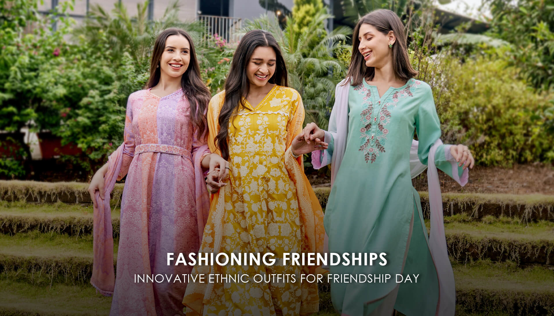 Fashioning Friendships: Innovative Ethnic Outfits For Friendship Day.