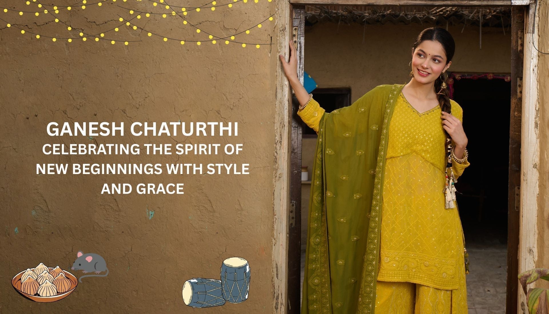 Ganesh Chaturthi: Celebrating The Spirit Of New Beginnings With Style And Grace.