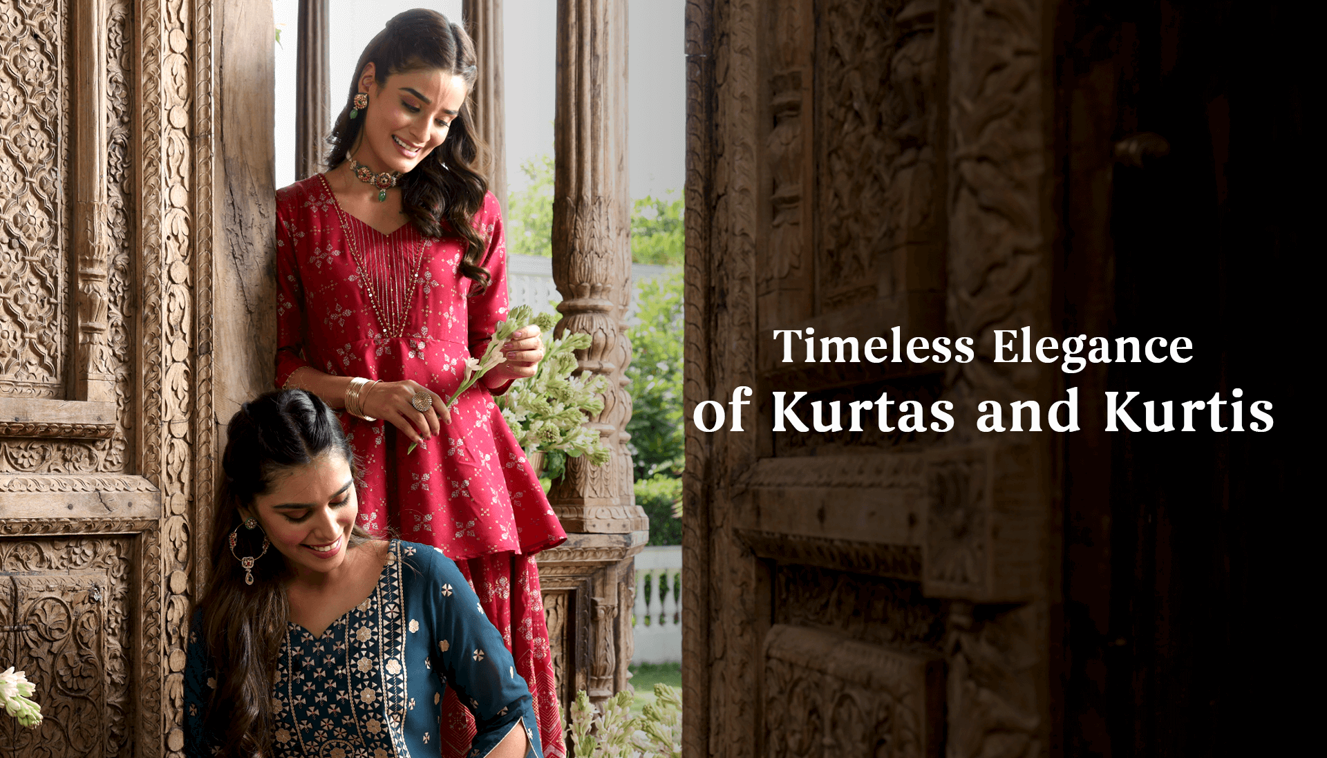Timeless Elegance Of Kurtas And Kurtis.
