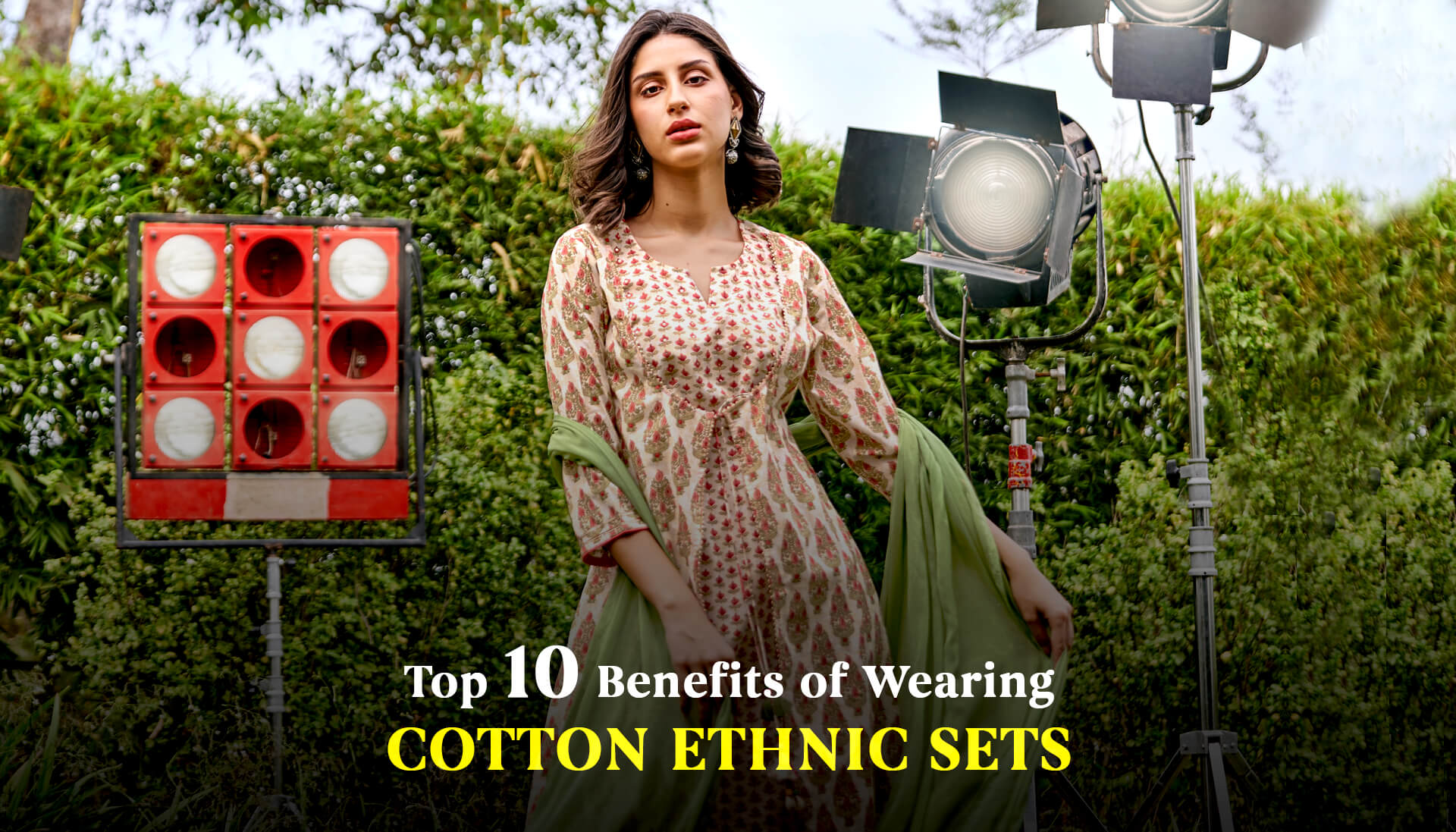 Top 10 Benefits Of Wearing Cotton Ethnic Sets.