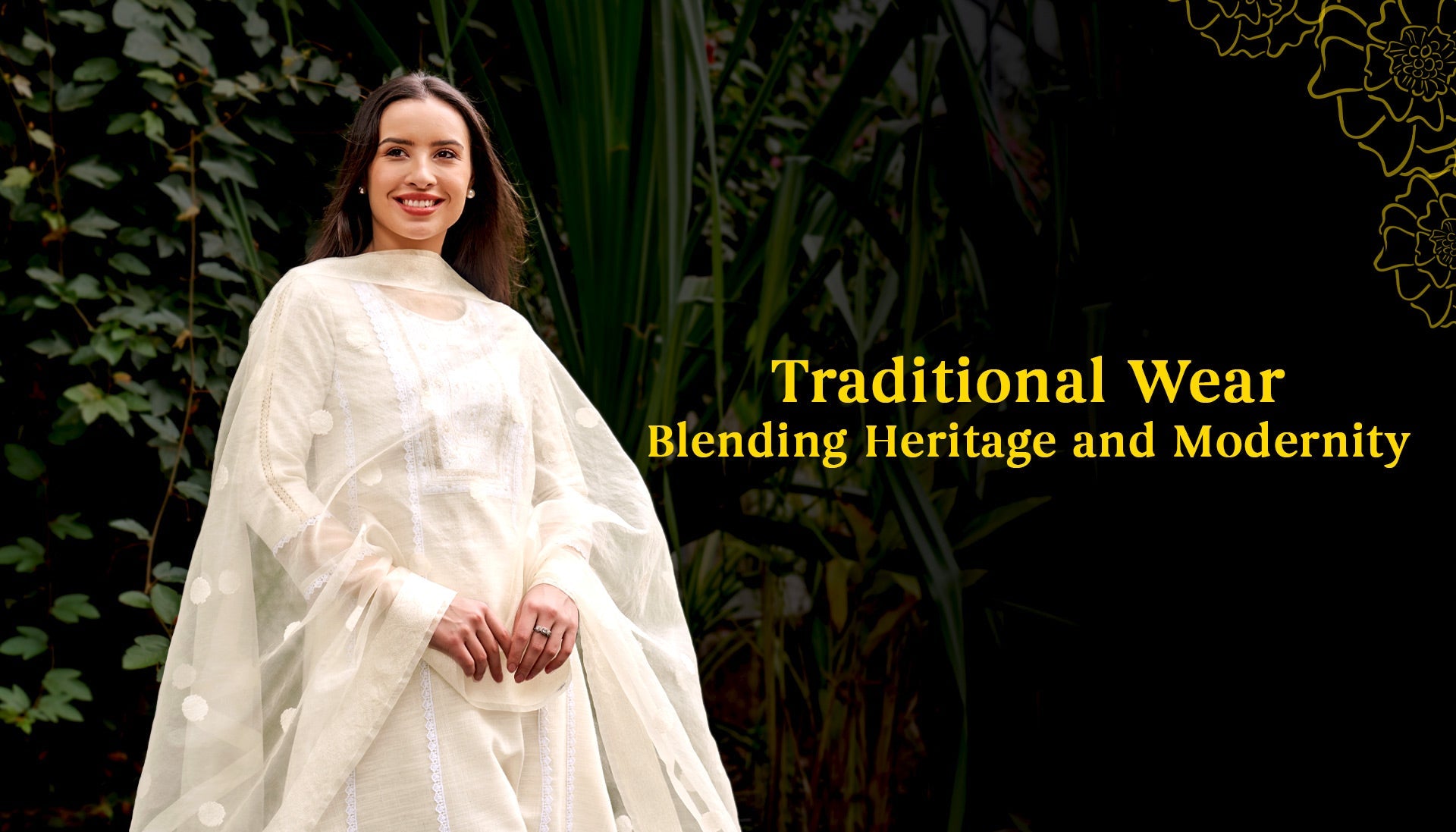 Traditional Wear Blending Heritage and Modernity.