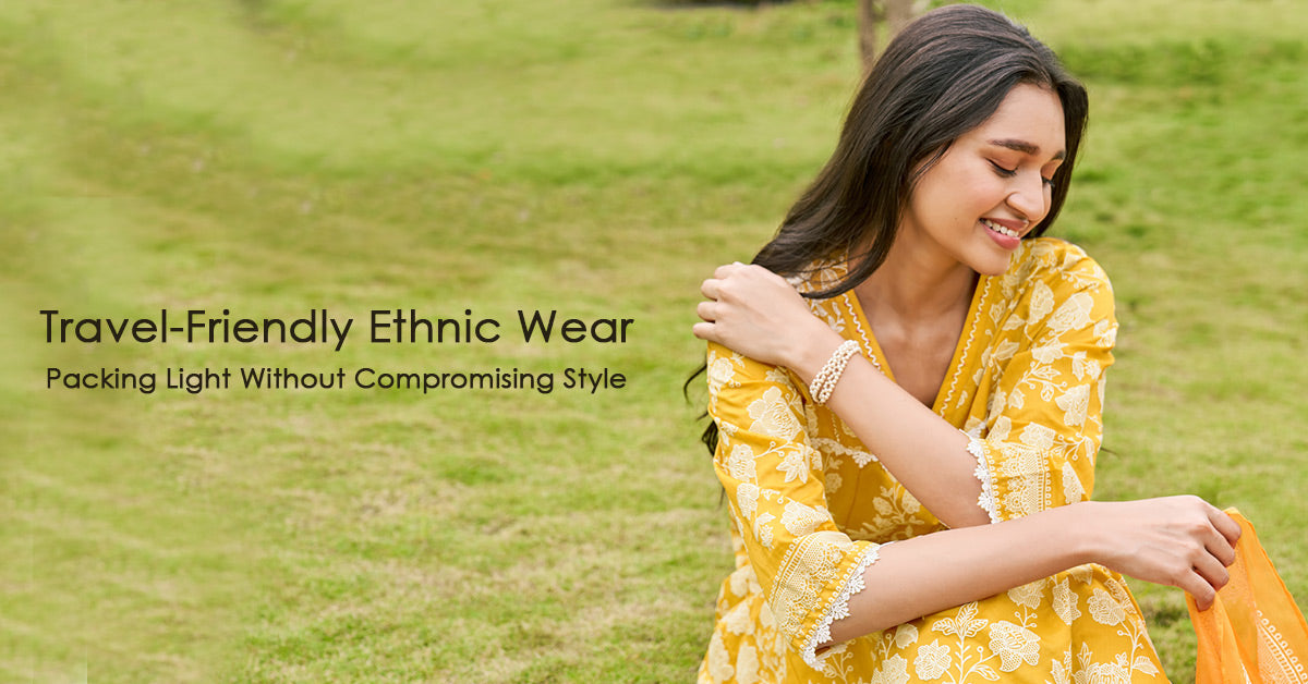 Travel-Friendly Ethnic Wear: Packing Light Without Compromising Style.