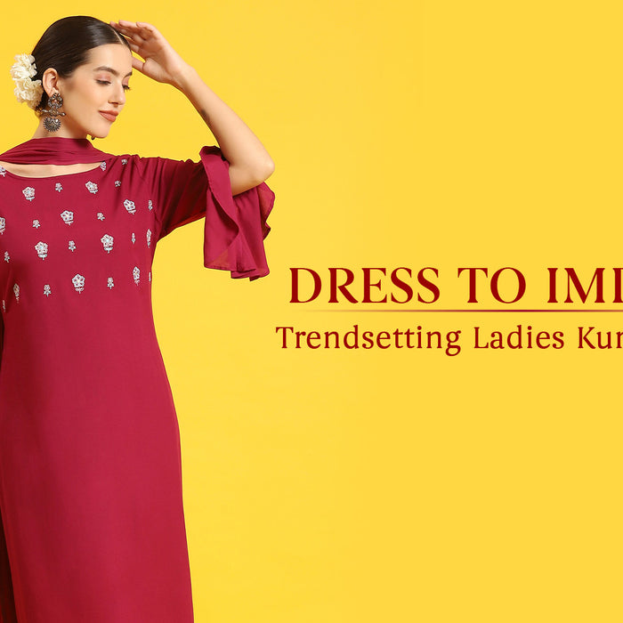 Dress To Impress: Trendsetting Ladies Kurti Designs