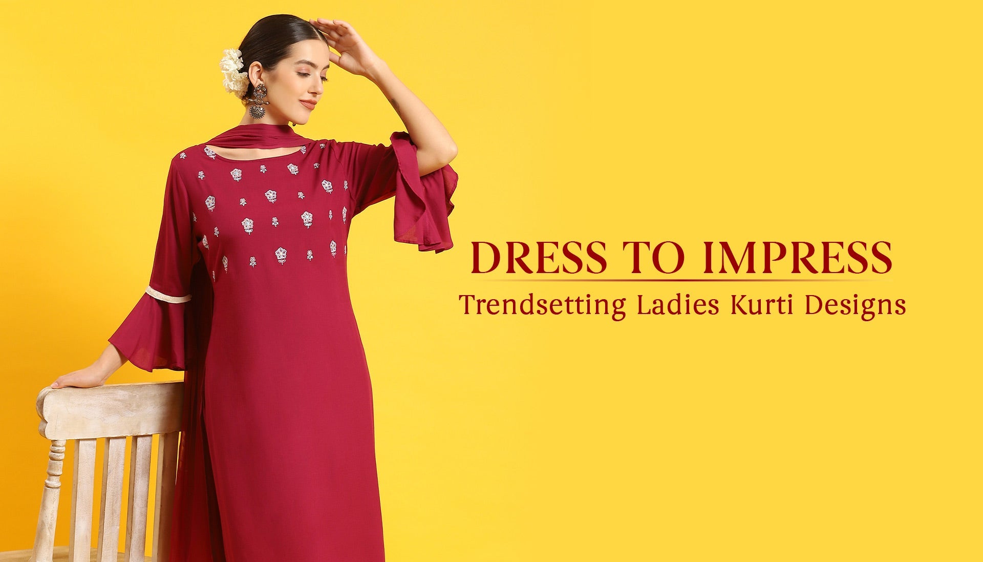 Dress To Impress: Trendsetting Ladies Kurti Designs.