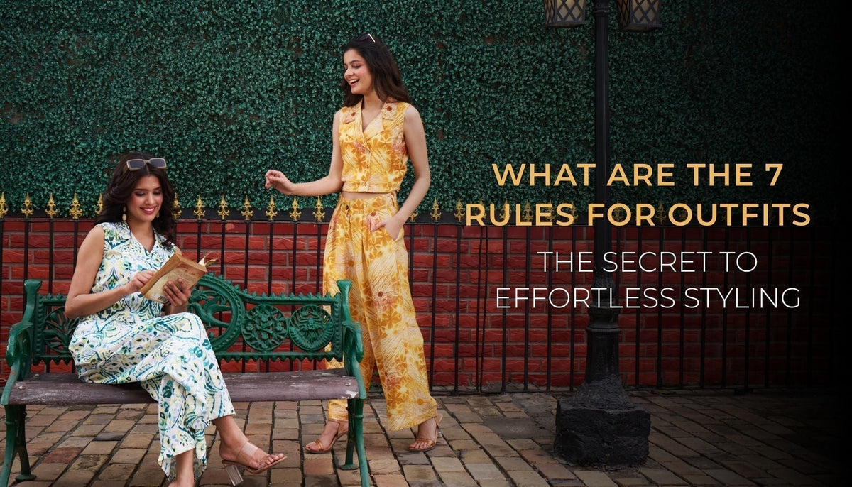 What are the 7 Rules For Outfits? The Secret To Effortless Styling.