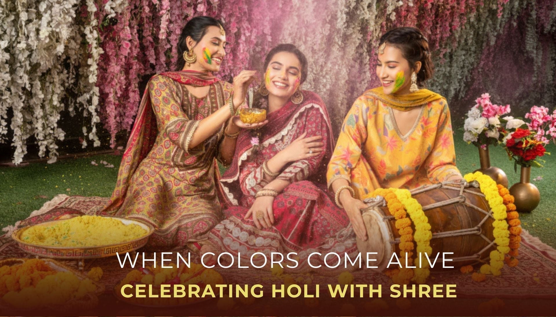When Colors Come Alive: Celebrating Holi with SHREE.