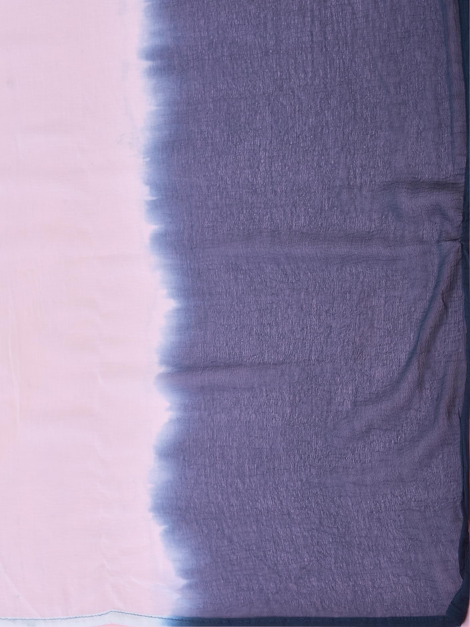 Women Cotton Indigo Floral Print Kurta Comfort Pant Dupatta.