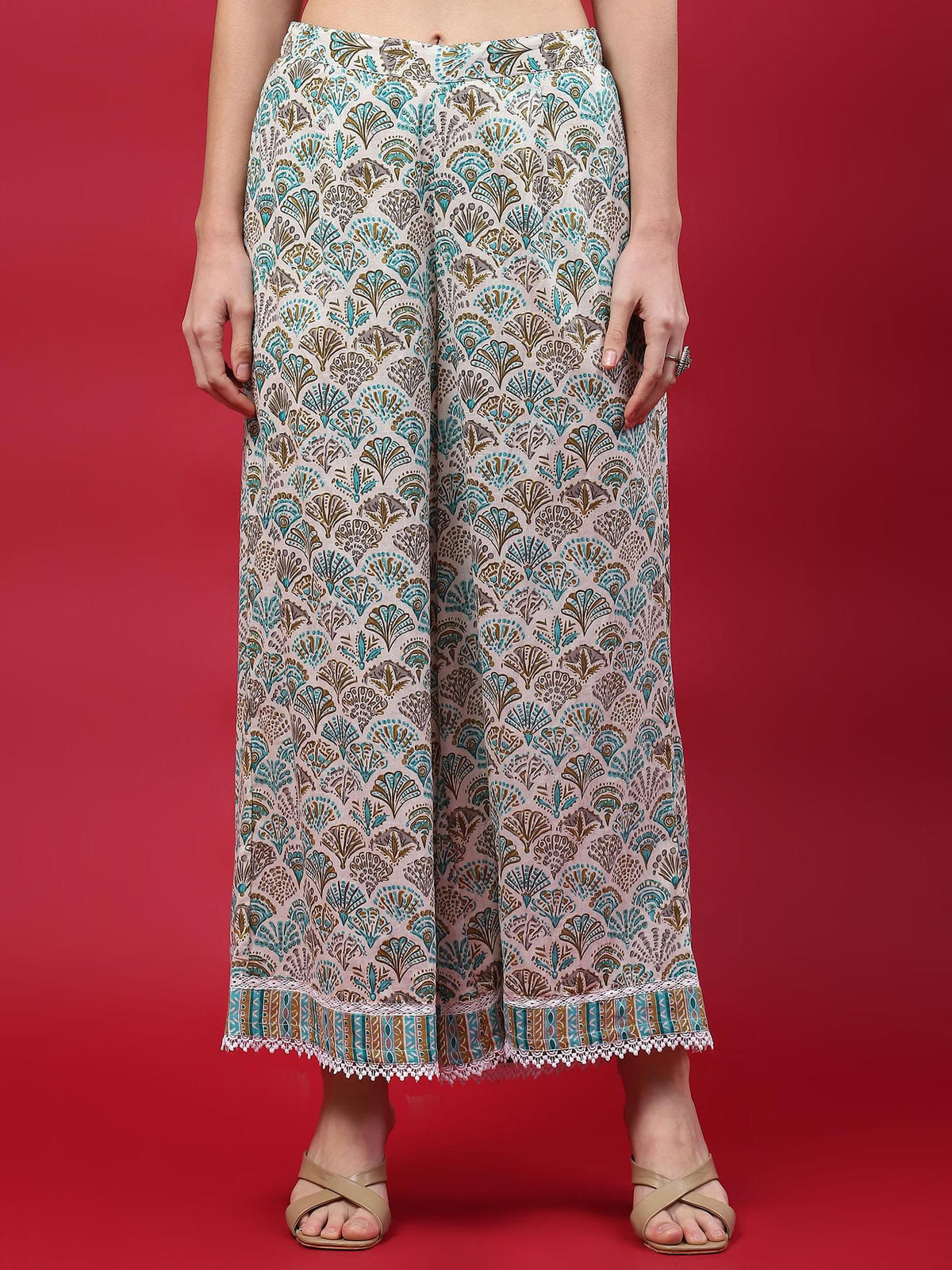 Women Multicolor Floral Printed Co-Ord Set.