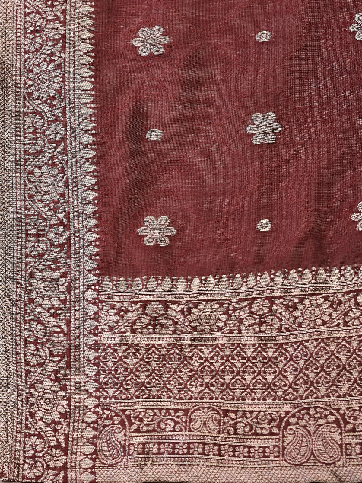 Women Jacquard Grey Woven Kurta Comfort Pant Dupatta.