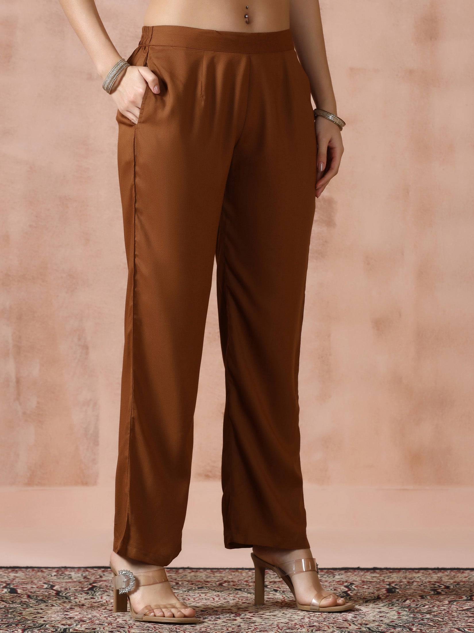 Women Liva Off-white Multicolor Printed Kurta Comfort Pant Dupatta