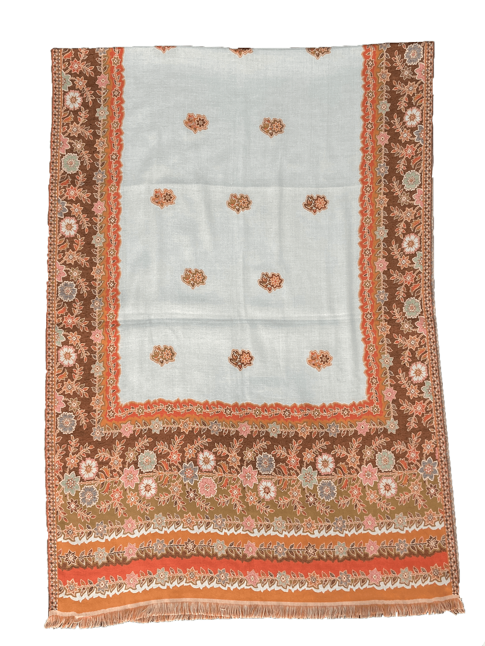 Winter Wear - Trendy Beige Acrylic Stole For Women.