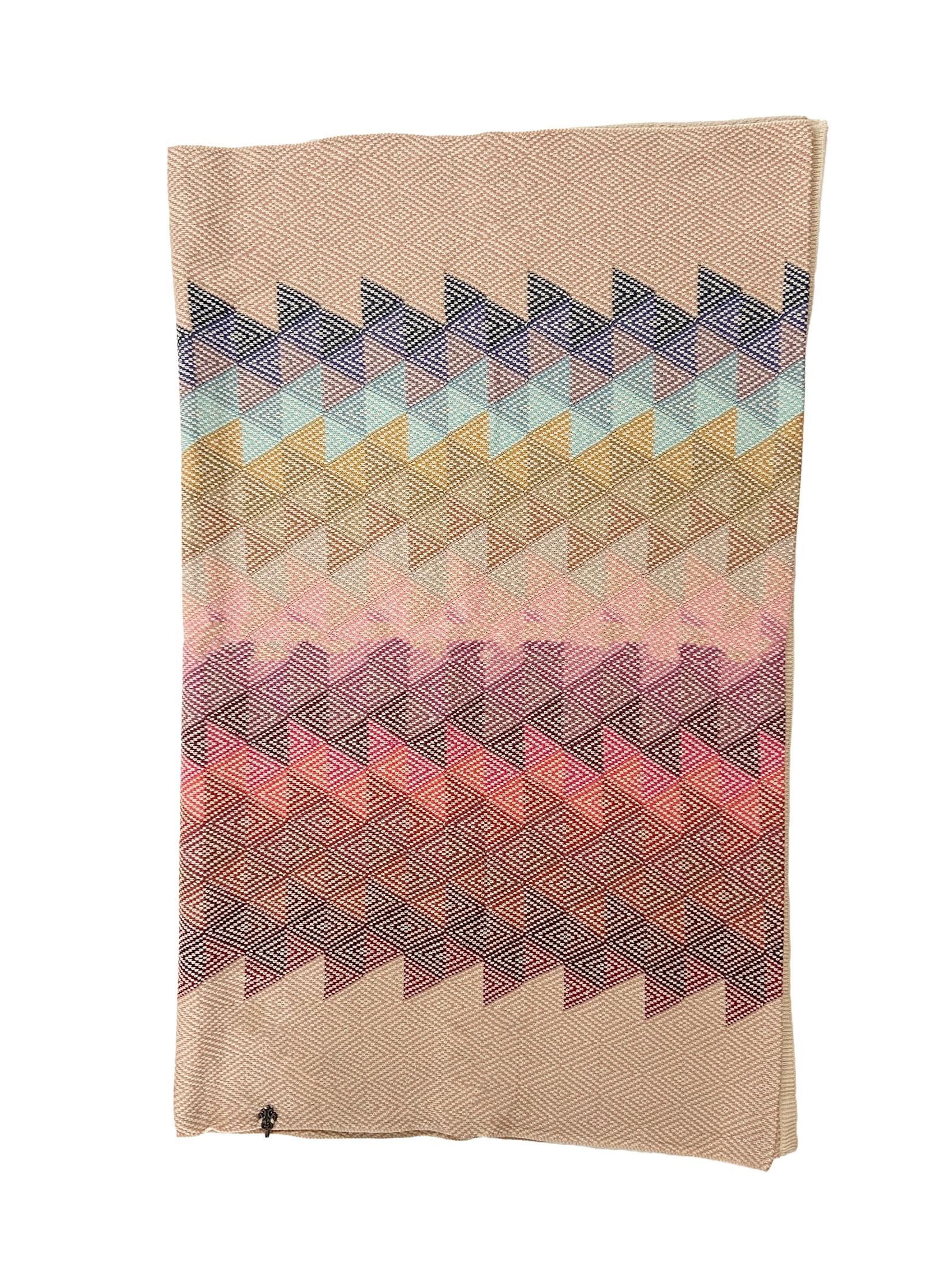 Winter Wear - Soft Knitted Warm Beige Acrylic Women Shawl.