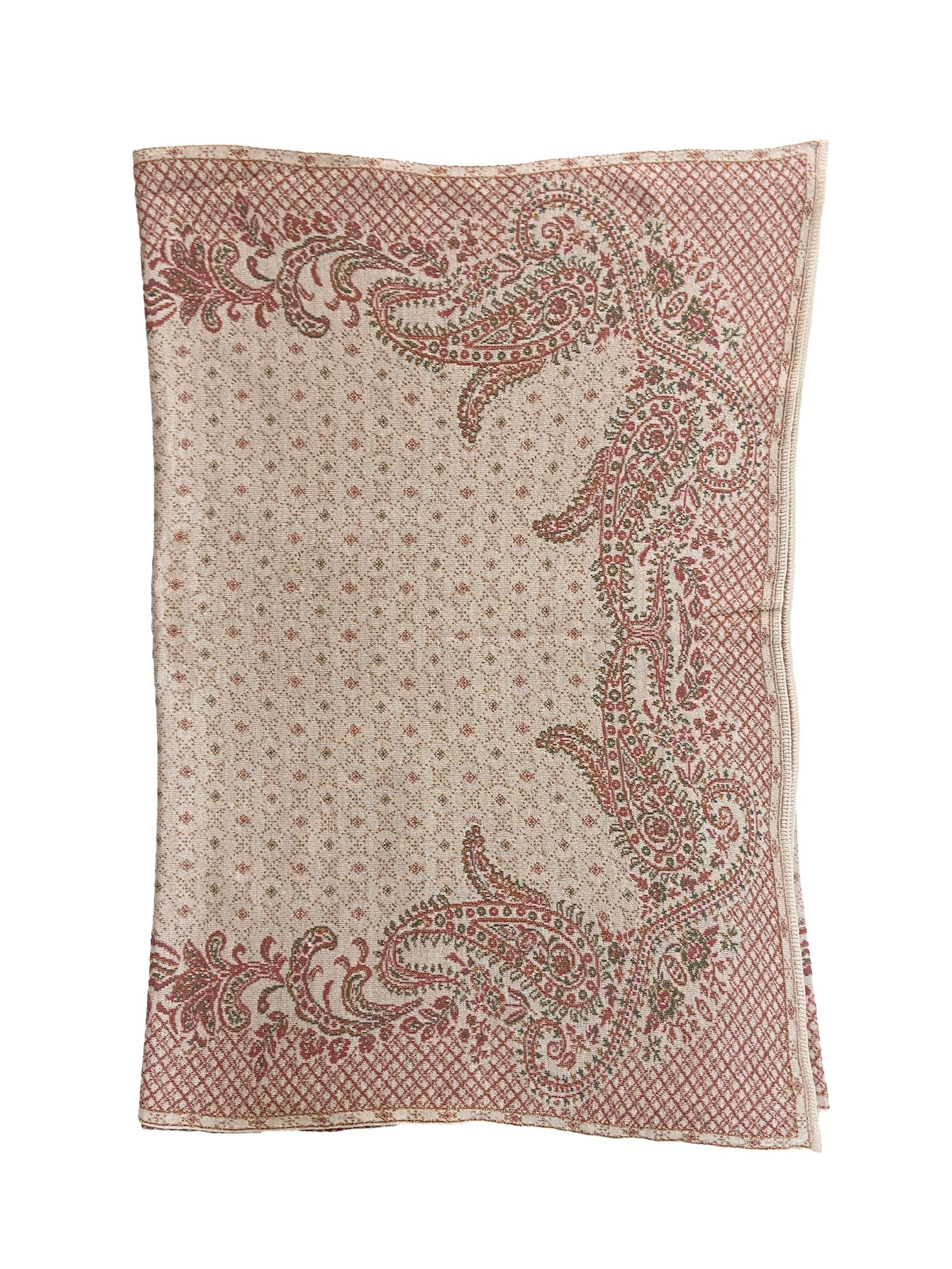 Winter Wear - Soft Knitted Warm Acrylic White Women Shawl.