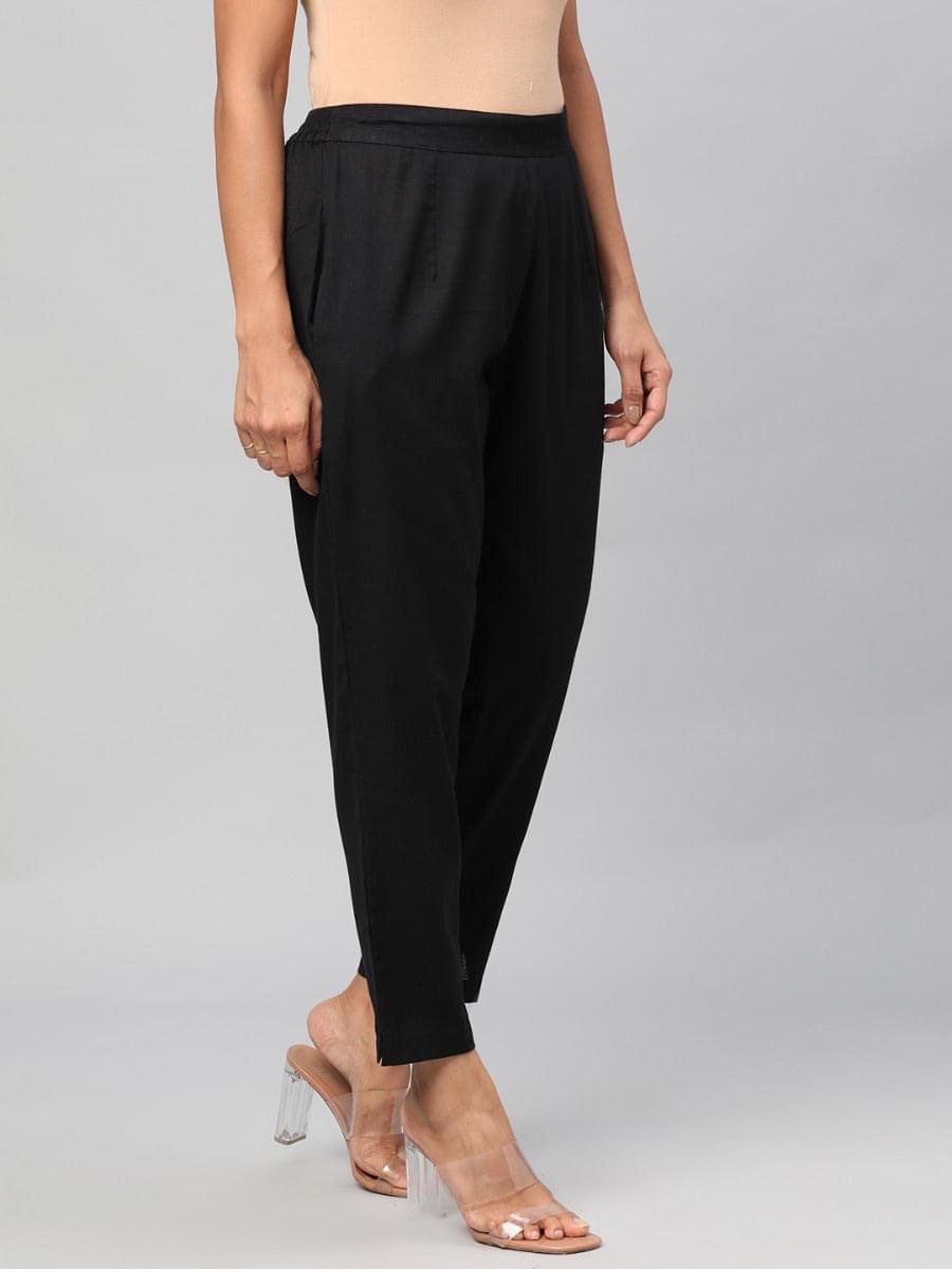 Women Black Trouser.