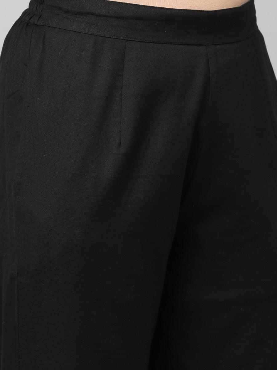 Women Black Trouser.