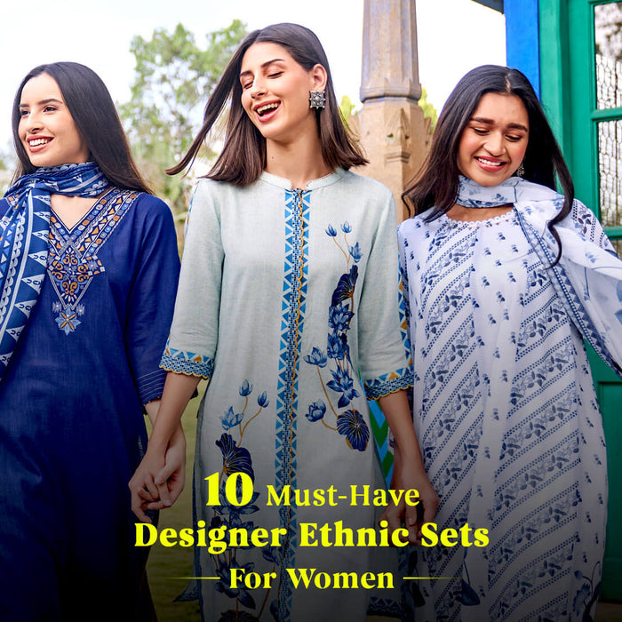 10 Must-Have Designer Ethnic Sets For Women