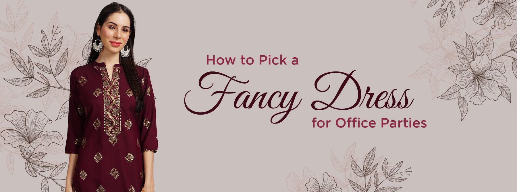 How to Pick a Fancy Dress for Office Parties?