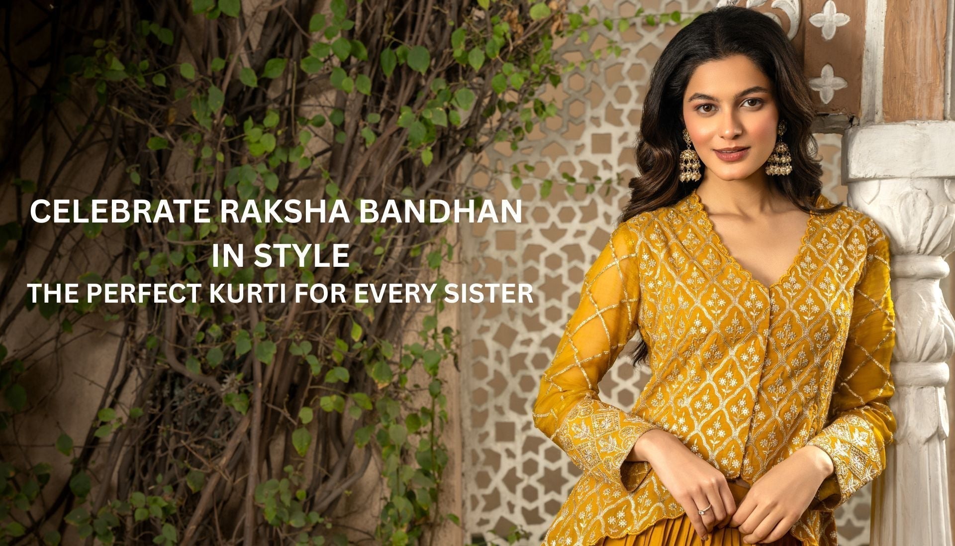 Celebrate Raksha Bandhan In Style: The Perfect Kurti For Every Sister.