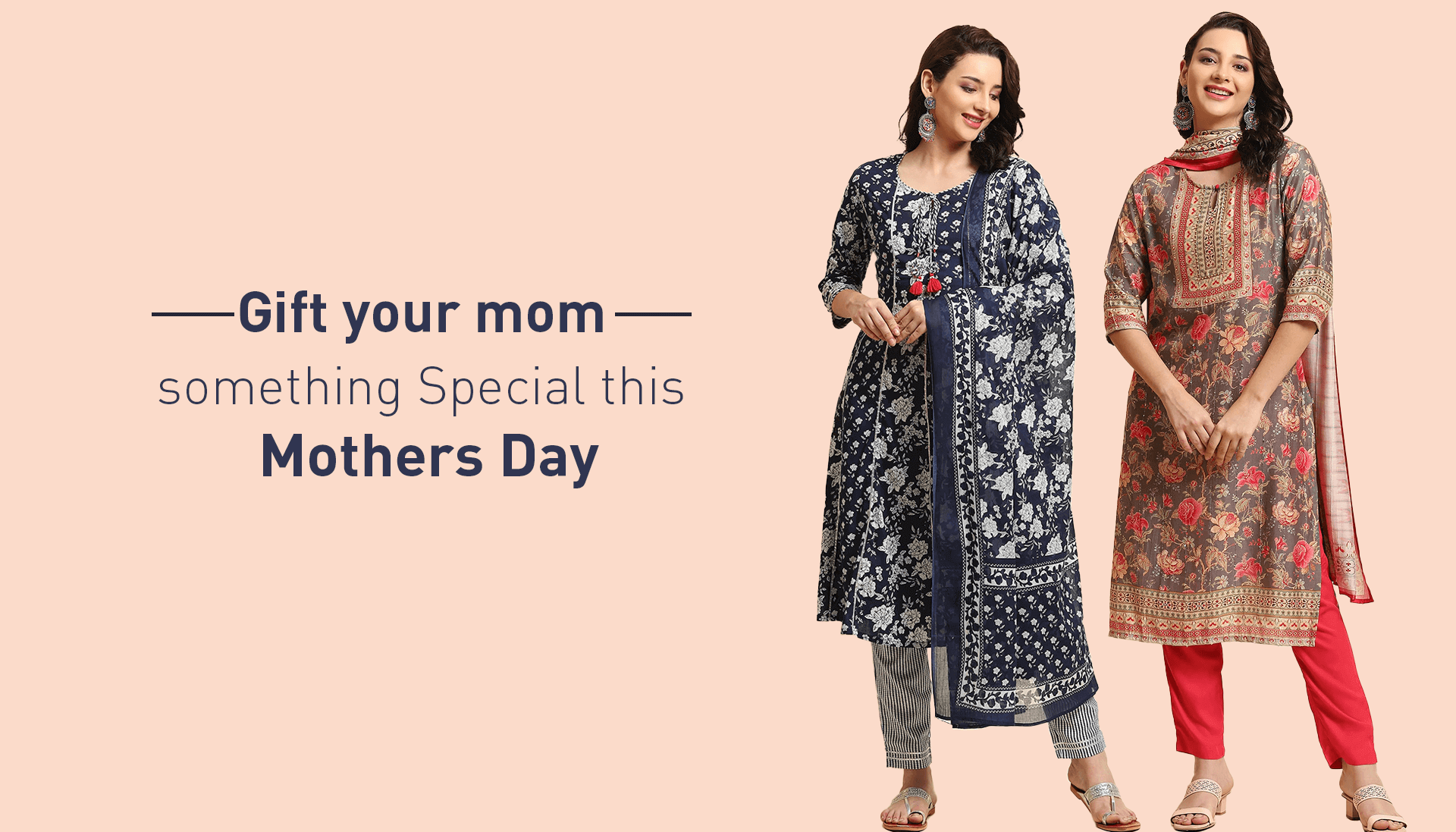 Gift Your Mother A Special Ethnic Wear Attire This Mother’s Day.