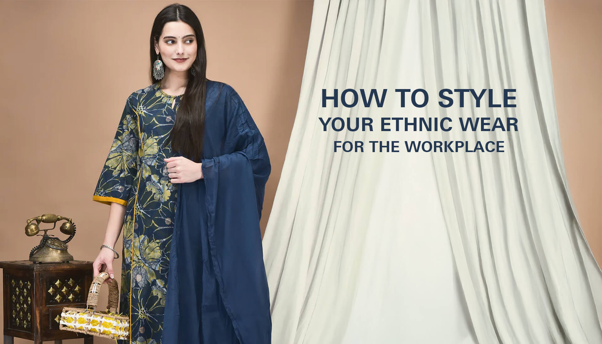 How To Style Your Ethnic Wear For The Workplace.