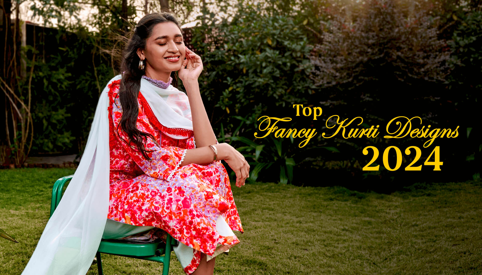 Top Fancy Kurti Designs 2024.