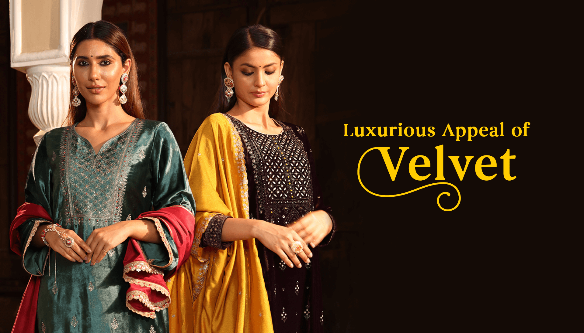 Luxurious Appeal Of Velvet.