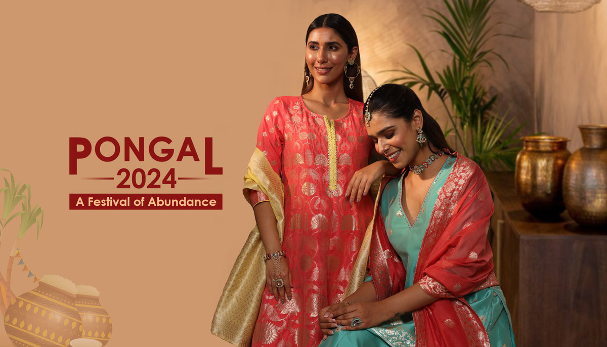 Pongal 2024 in India, Women Ethnic Wear at SHREE Pongal 2024 in India, Women Ethnic Wear at SHREE