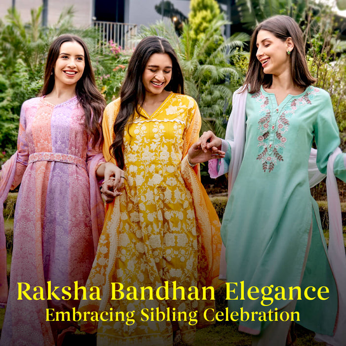 Raksha Bandhan Elegance: Embracing Sibling Celebration