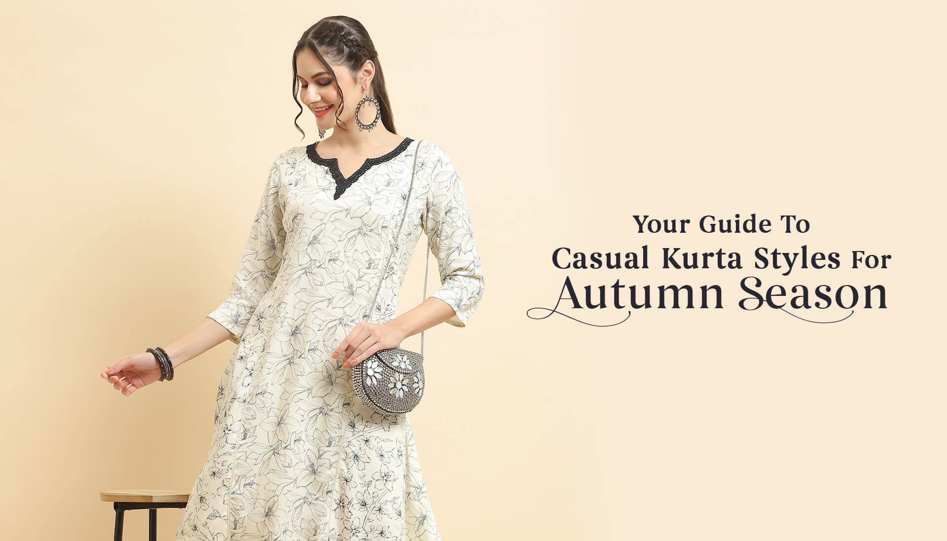 Your Guide To Casual Kurta Styles For Autumn Season.