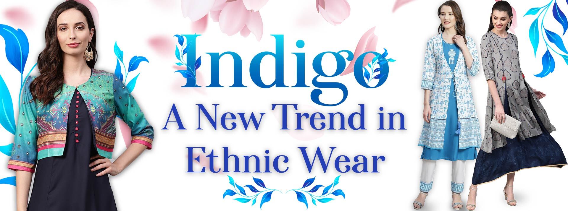 Indigo Dresses: A New Trend in Ethnic Wear