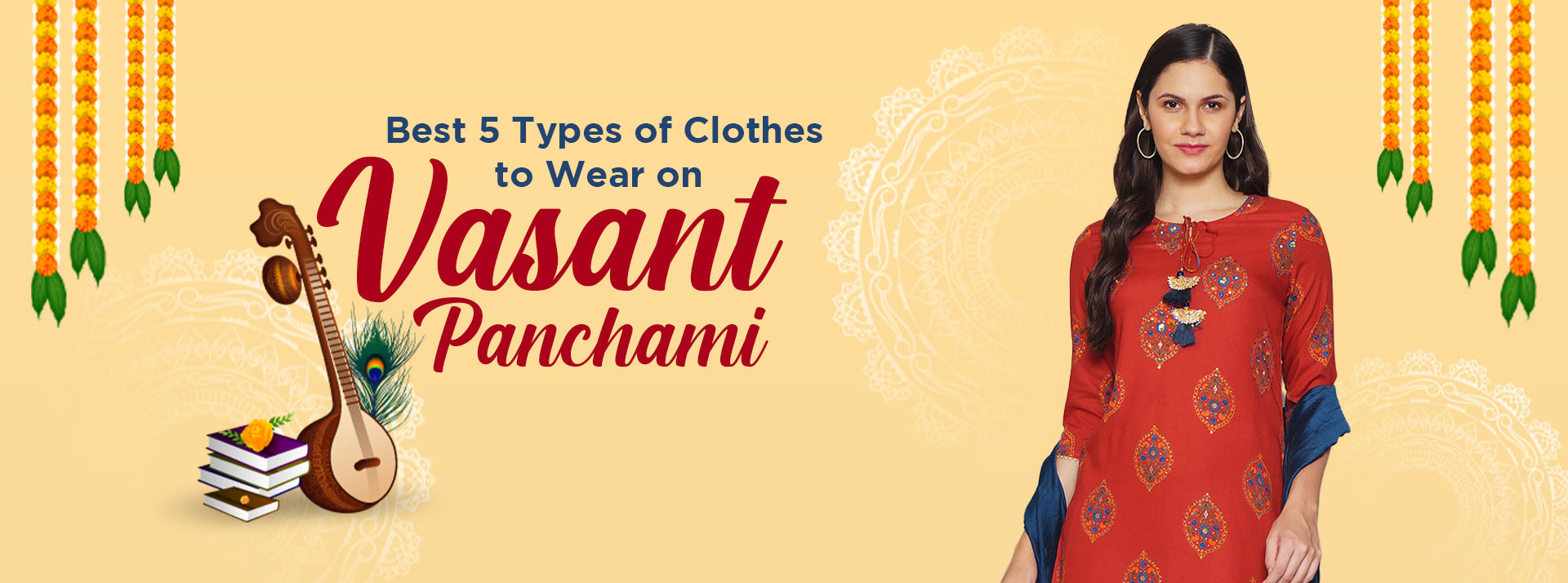 Best 5 Types of Clothes to Wear on Vasant Panchami.