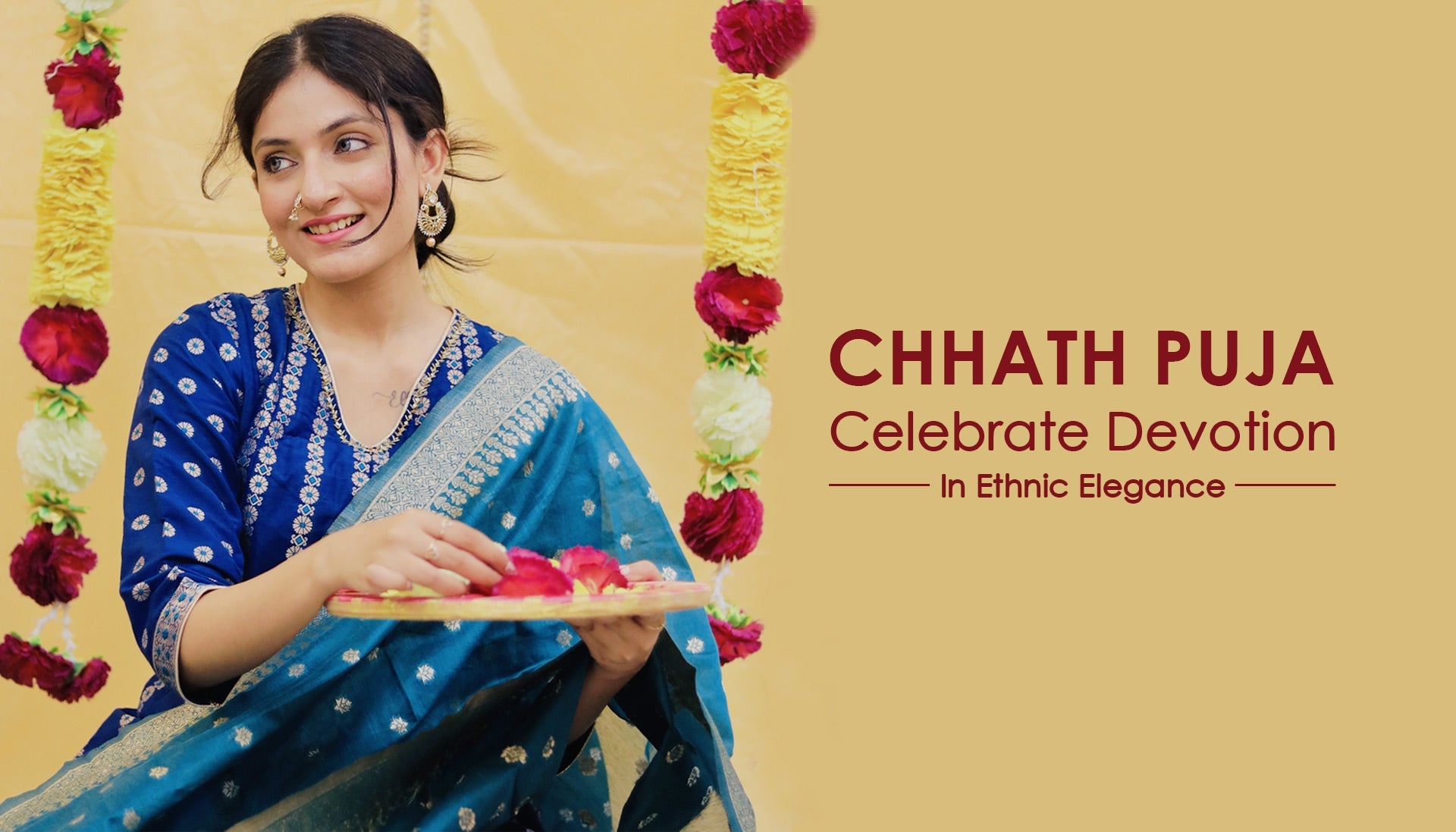 Chhath Puja Celebrate Devotion In Ethnic Elegance.