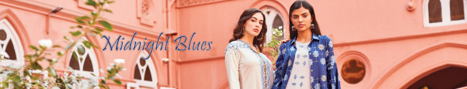 ROCK THAT MONOCHROME LOOK WITH “MIDNIGHT BLUES” COLLECTION.