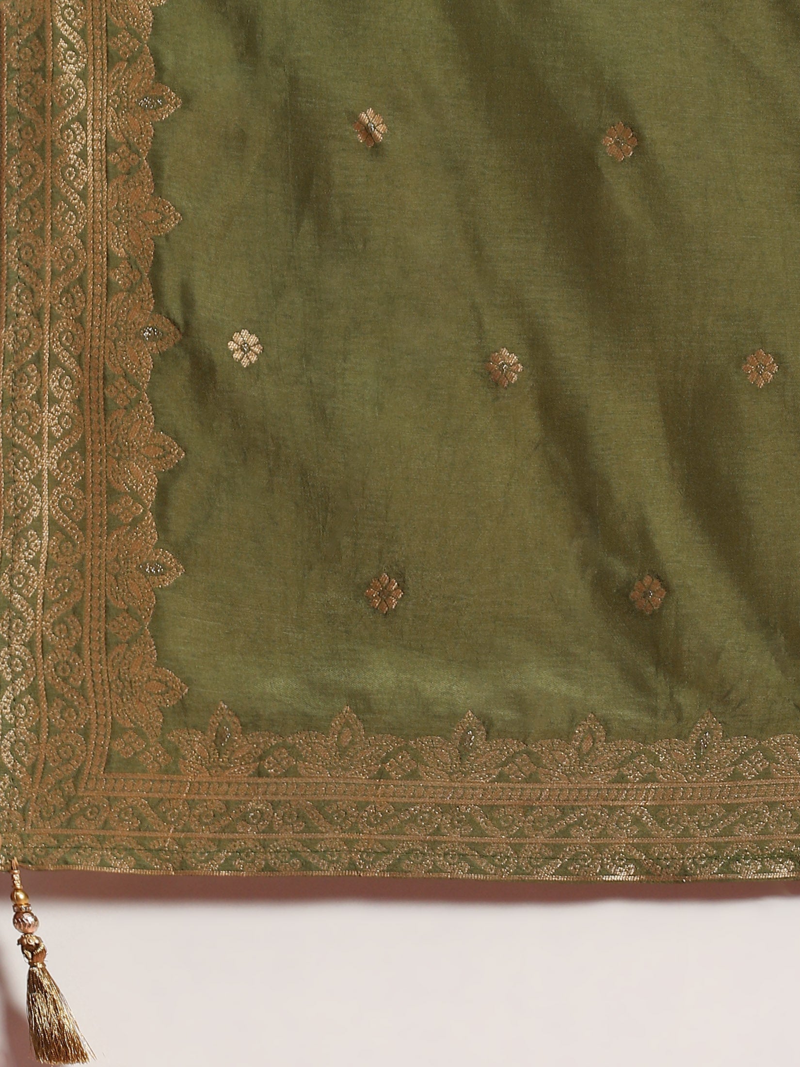 10752OLIVE_dupatta