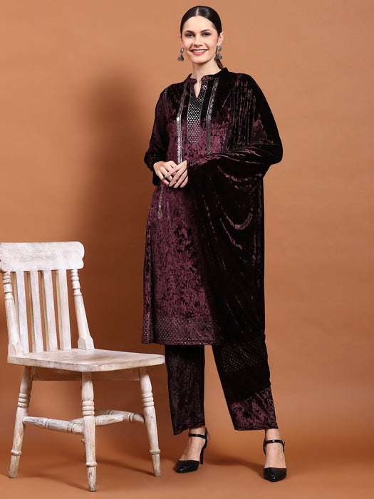 Ibiza Makhmal E Kahani Pure Palermo Viscose Velvet Wholesale Designer  Winter Wear Salwar Suit Catalog