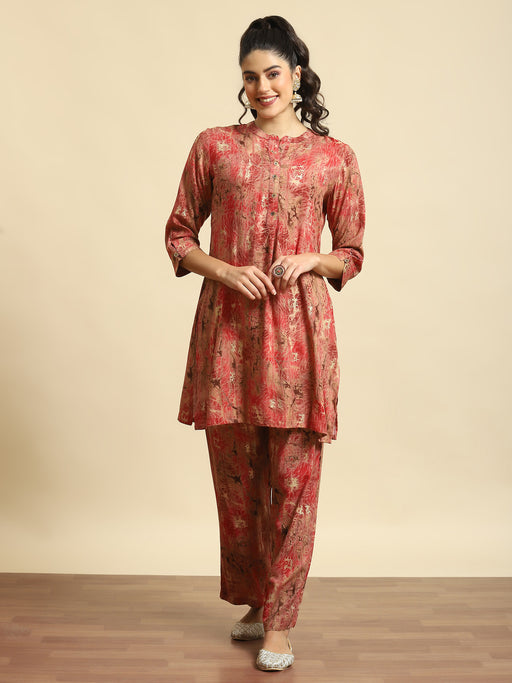Red Plain Ladies Designer Gown, Half Sleeves at Rs 1500 in Dehradun