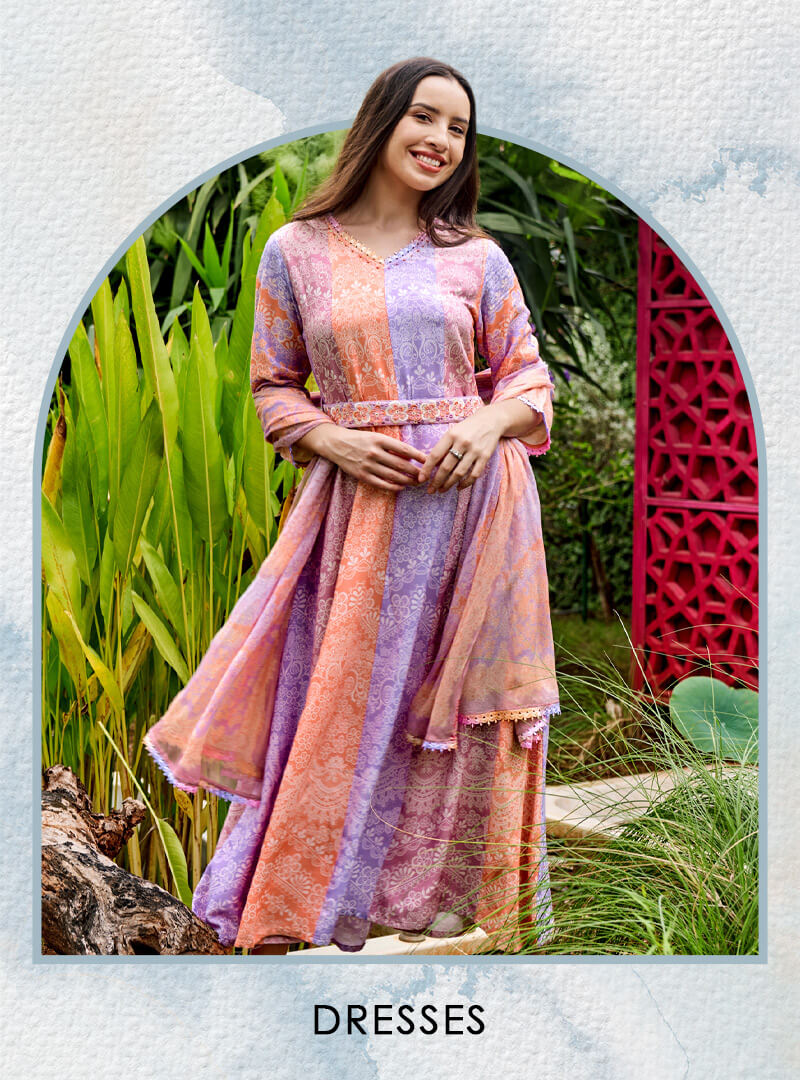 Buy Instore Ethnic Wear for Women | Anarkali Kurtis & Dresses