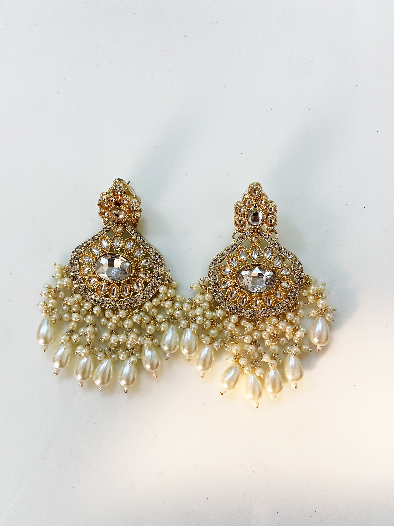 Antique Gold & Polki Statement Drops