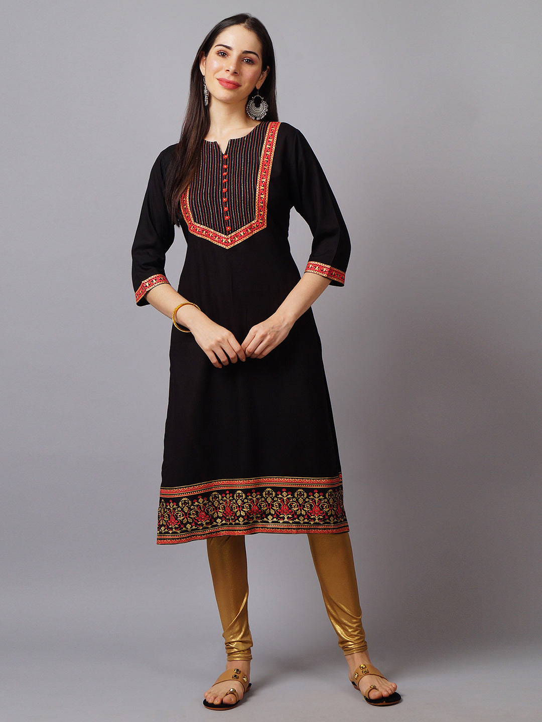 Black Kurta for Girls, Buy Festive Ladies? Kurta @1799 only